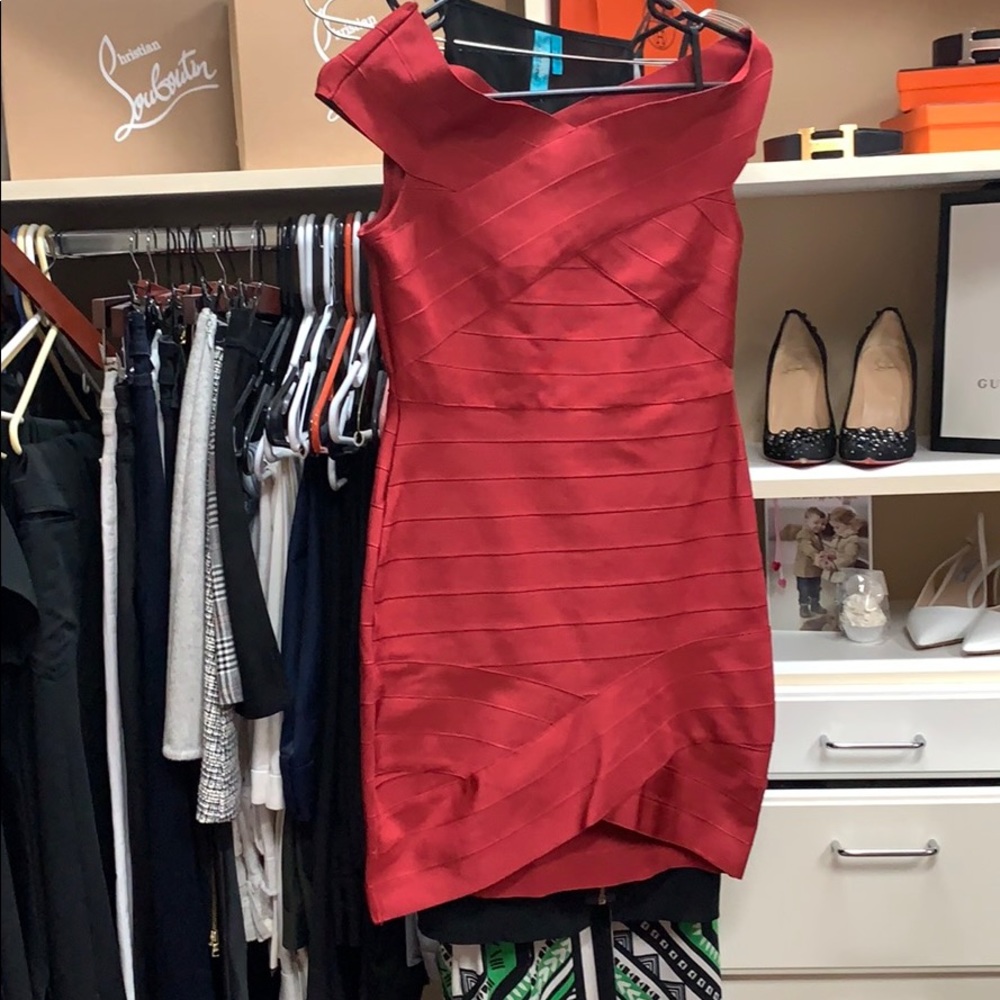 Missguided bandage dress
